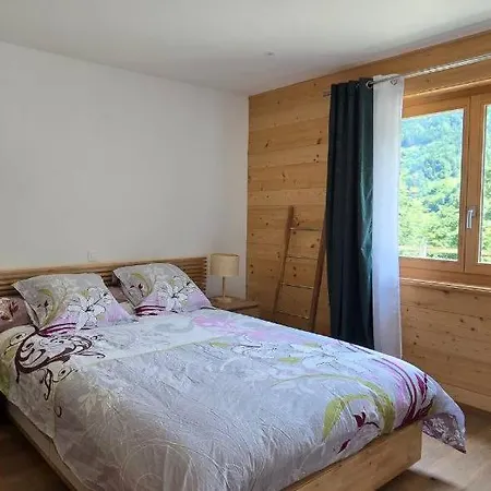 Charmant Appartement De 2 Pieces En Montagne Val d'Illiez Exterior photo